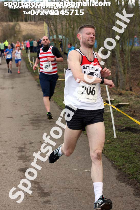 Senior mens 2018 Royal Signals NECAA Road Relays, Hetton. Photo: David T. Hewitson/Sports for All Pics